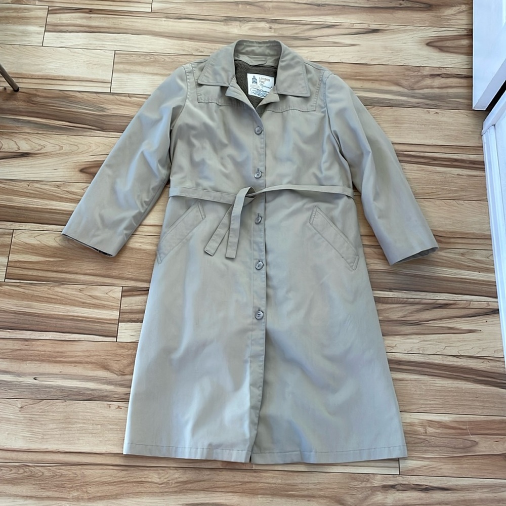London Fog trench